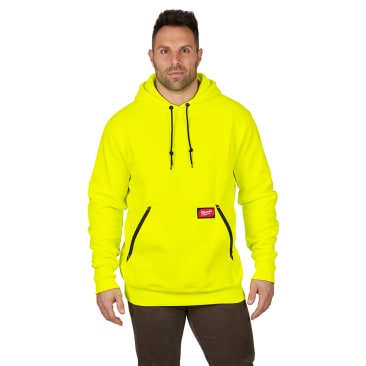 MILWAUKEE 350HV-M HD PULLOVER HOODIE-HI VIS M