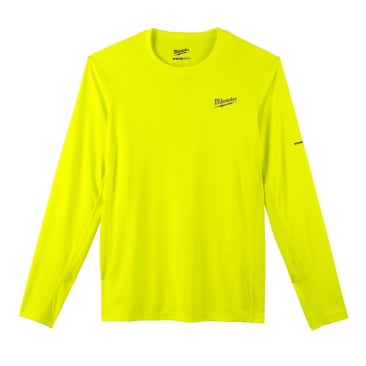 MILWAUKEE 415HV-XL WORKSKIN LIGHT LS SHIRT-HI-VIS XL