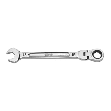 MILWAUKEE 45-96-9615 15MM FLEX HEAD COMBO WRENCH