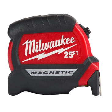 MILWAUKEE 48-22-0325 25FT COMPACT MAGNETIC TAPE MEASURE