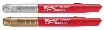 MILWAUKEE 48-22-3123 2PK FINE POINT GOLD/SILVER INKZALL