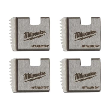 MILWAUKEE 48-36-1102 3/4 ALLOY NPT PORTABLE PIPE DIES