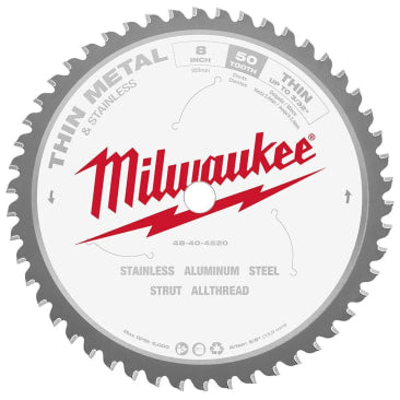 MILWAUKEE 48-40-4520 8 50T METAL & STAINLESS CSB 5/8