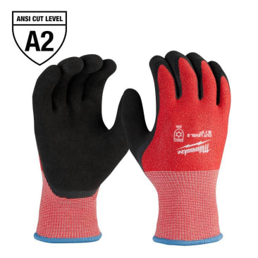 MILWAUKEE 48-73-7920 SML CUT 2 WNTR DIP GLOVES (PAIR)