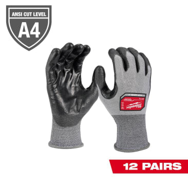 MILWAUKEE 48-73-8740 SML CUT 4 HI-DEXTERITY GLOVES (PAIR)