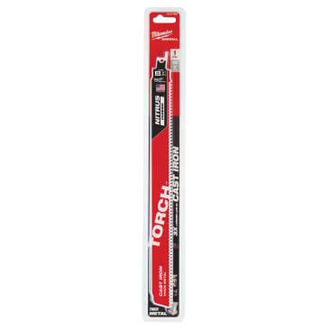 MILWAUKEE 48-00-5263 12 7TPI TRCH W/NITR CI SAWZALL BLD 1PK