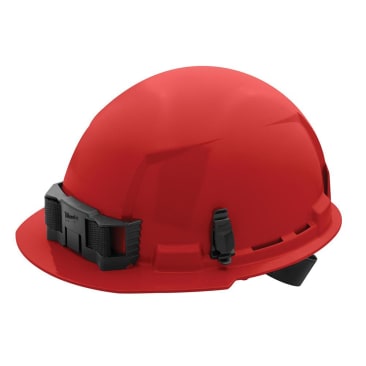 MILWAUKEE 48-73-1108 RED FRT/BRIM H/HAT W/4PT SSPN CL/E