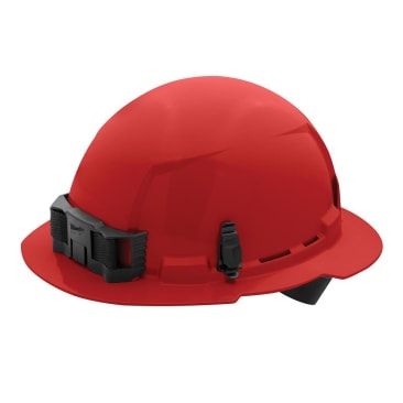 MILWAUKEE 48-73-1109 RED FL/BRIM H/HAT W/4PT SSPN CL/E