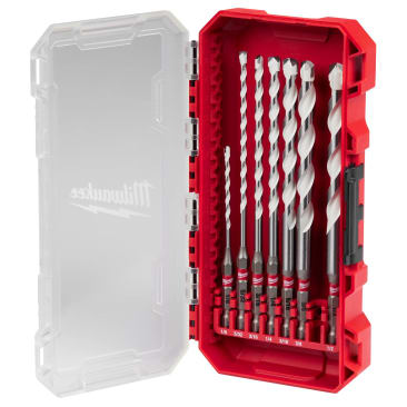 MILWAUKEE 48-20-8899 7PC CARB MULTI-MATERIAL DRILL BIT KIT