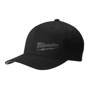 MILWAUKEE 504B-SM FF FITTED HAT-BLACK S/M