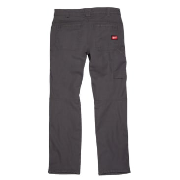 MILWAUKEE 701G-3630 HEAVY DUTY FLEX WORK PANTS GRAY 36X30