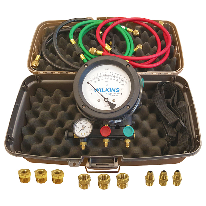 Zurn Wilkins TG-5 Kit de prueba de ensamblaje de prevención de reflujo de 5 válvulas 