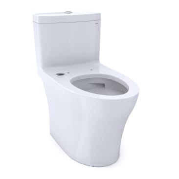 TOTO CST646CEMFGNAT40#01 AQUIA IV ELONGATED DUAL FLUSH 1PC WATER CLOSET WITH SKIRT LESS SEAT