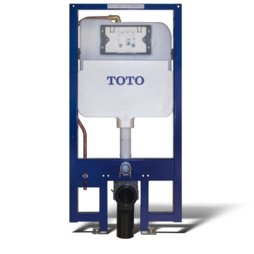 TOTO WT173M IN-WALL TANK WITH COPPER PIPE 1.28GPF/.9GPF