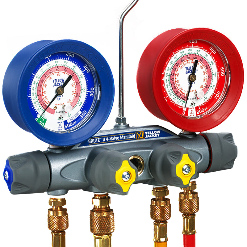 Yellow Jacket Test and Charging Manifold - BRUTE II® - 46010