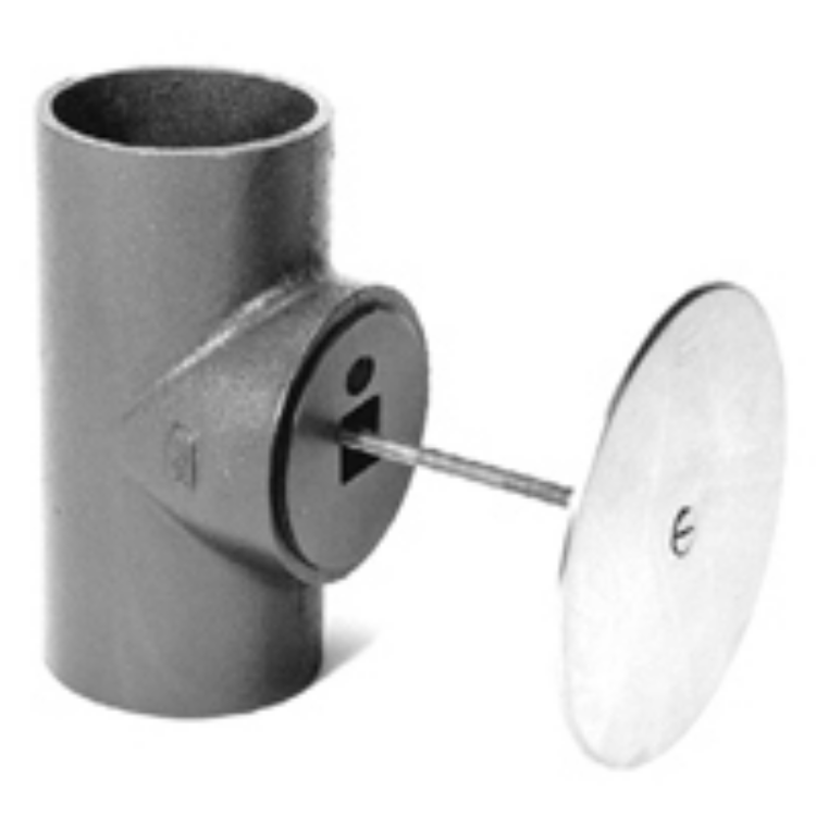Zurn Z1446 Cleanout Tee with Round Wall Access Cover