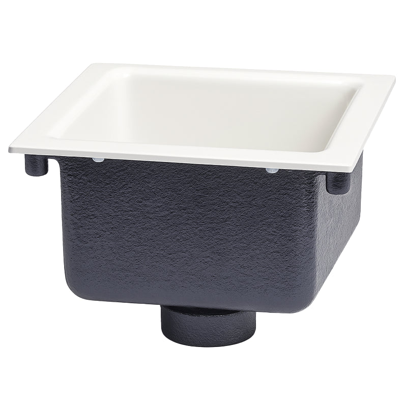 Zurn Z1910 Fregadero de piso receptor Sani-Flor ARE de 8" x 8" x 6" 