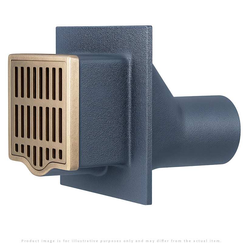 Zurn Z629 Vertical Wall Drain with Backwater Valve | Z629 / ZN629 Zurn Z629 Vertical Wall Drain with Backwater Valve | Z629 / ZN629