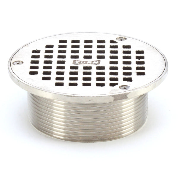 Zurn 5 in. Type-B Floor Drain with Top Nickel Bronze ZB400-5B