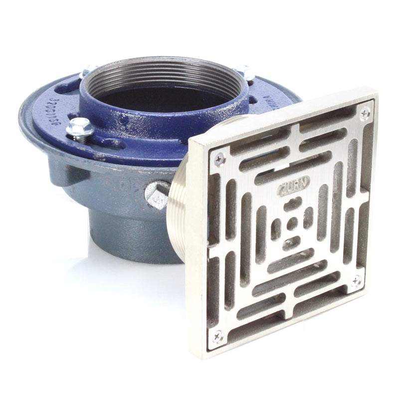 Zurn ZXN415-6H Floor Drain with Heavy-Duty 6