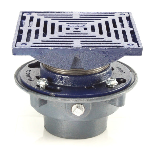 Zurn ZX415-8Y Floor Drain with Heavy-Duty 8