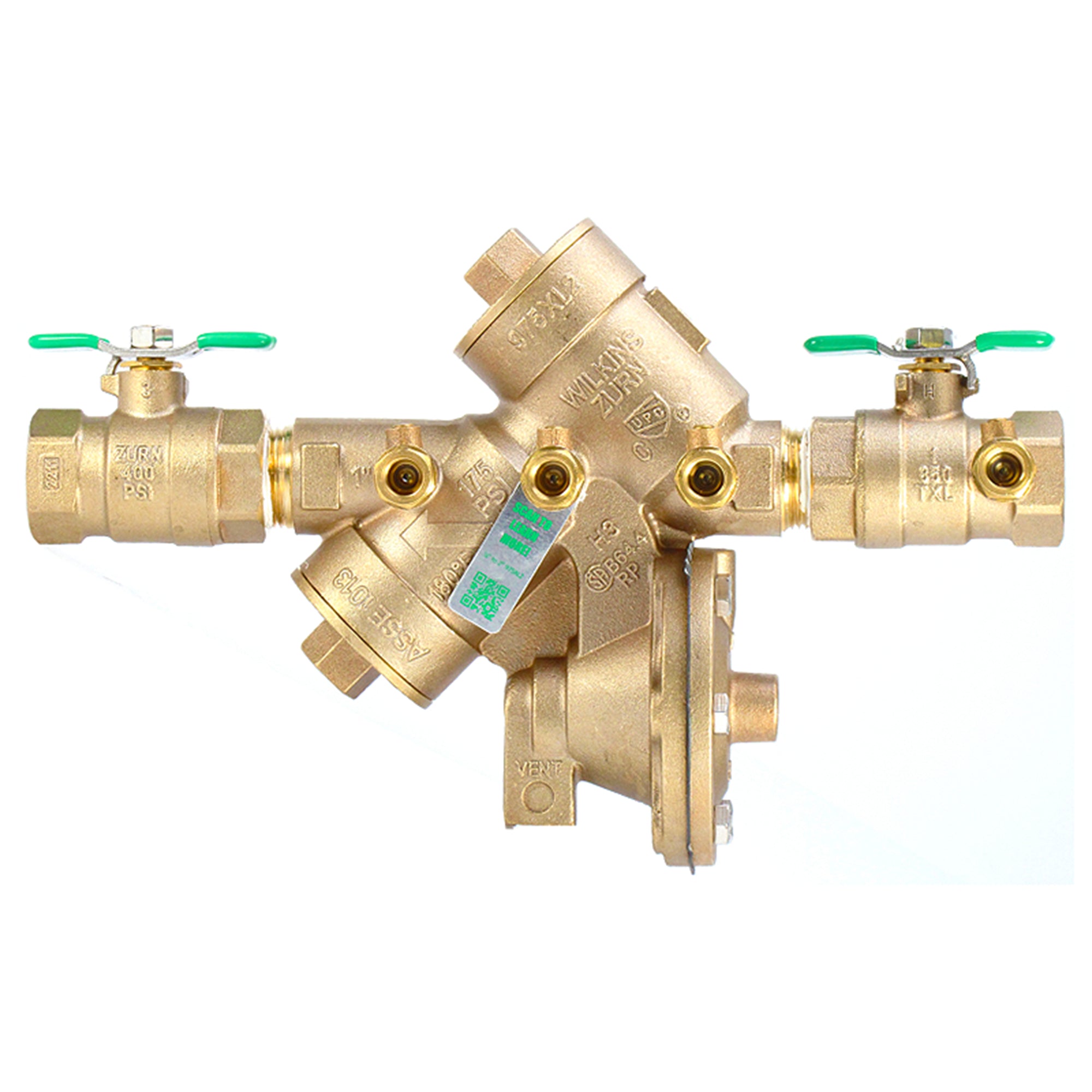 Zurn-Wilkins-34-975XL2-0.75-Inch-RPZ-Backflow-Preventer-Reduced-Pressure-Lead-Free-IMG-1