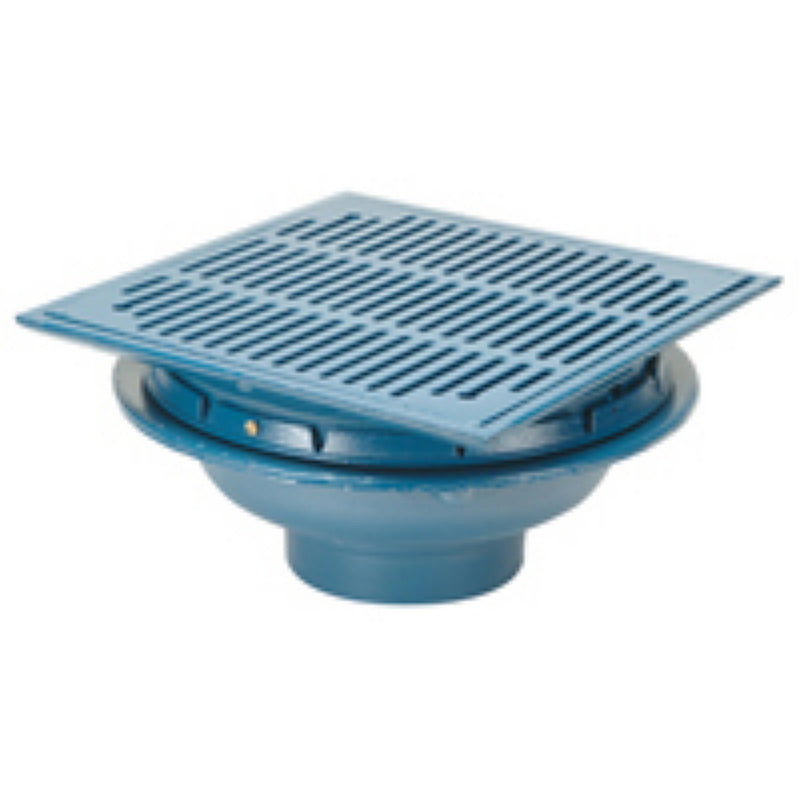 Zurn Z150 - 14" Square Top Promenade Deck Drain IMG 1