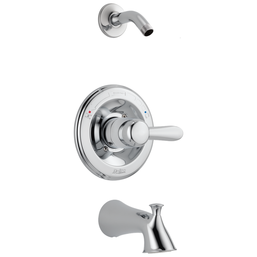 Delta T14438-Lhd Chromedelta Lahara: Monitor(R) 14 Series Tub And Shower Trimnonesingle Handle Lever