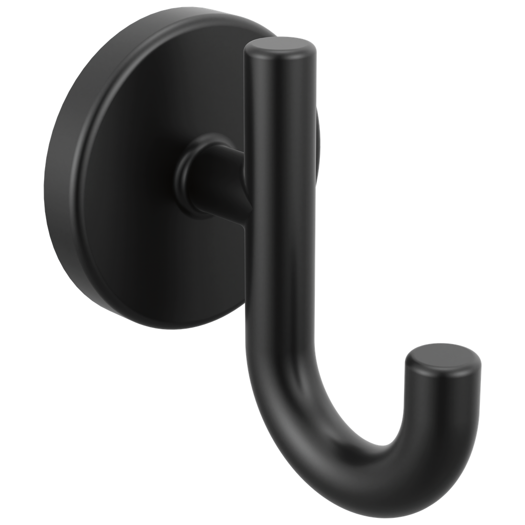 Delta 75935-Bl Matte Black Trinsic: Robe Hook