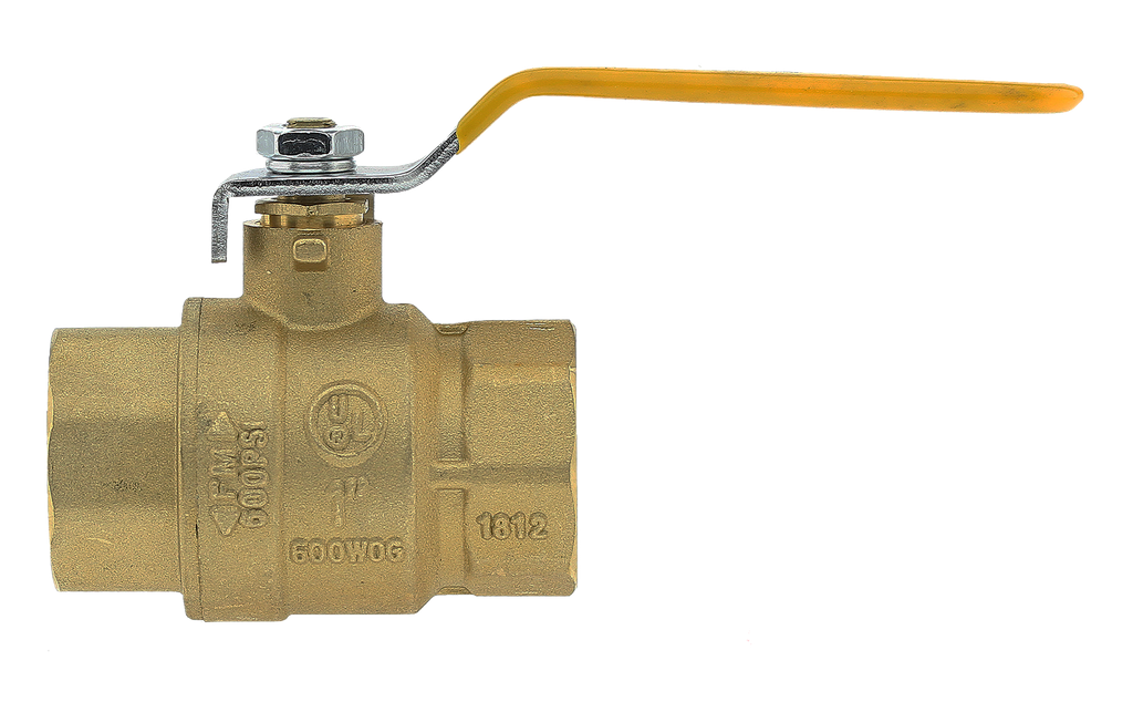 Boshart 0827-10 1" FPT FULL PORT BALL VALVE - 600WOG - CGA APPROVED, NOT FOR POTABLE WATER