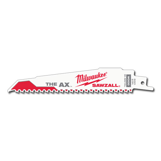 MILWAUKEE 48-00-5026 SUPER SAWZALL BL 5/8T 9LG AX (5/PK)