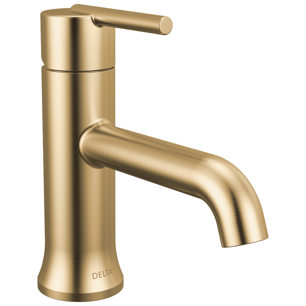 Delta 559Lf-Czmpu Single Hole - Single Handle-4" Champagne