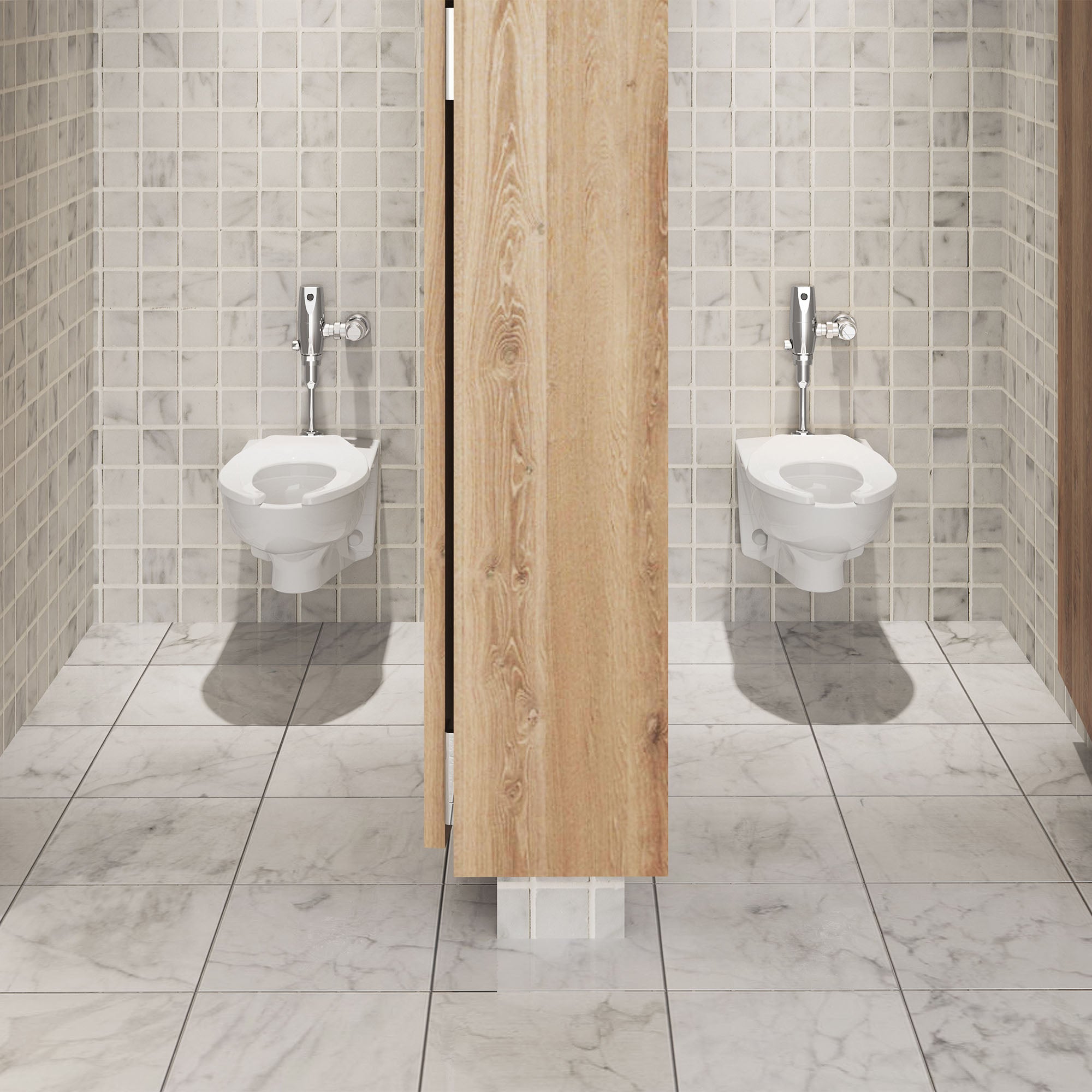 AMERICAN STANDARD AFWALL MILLENNIUM TOILET FLOWISE EL WITH EC, TS (3351101.02)