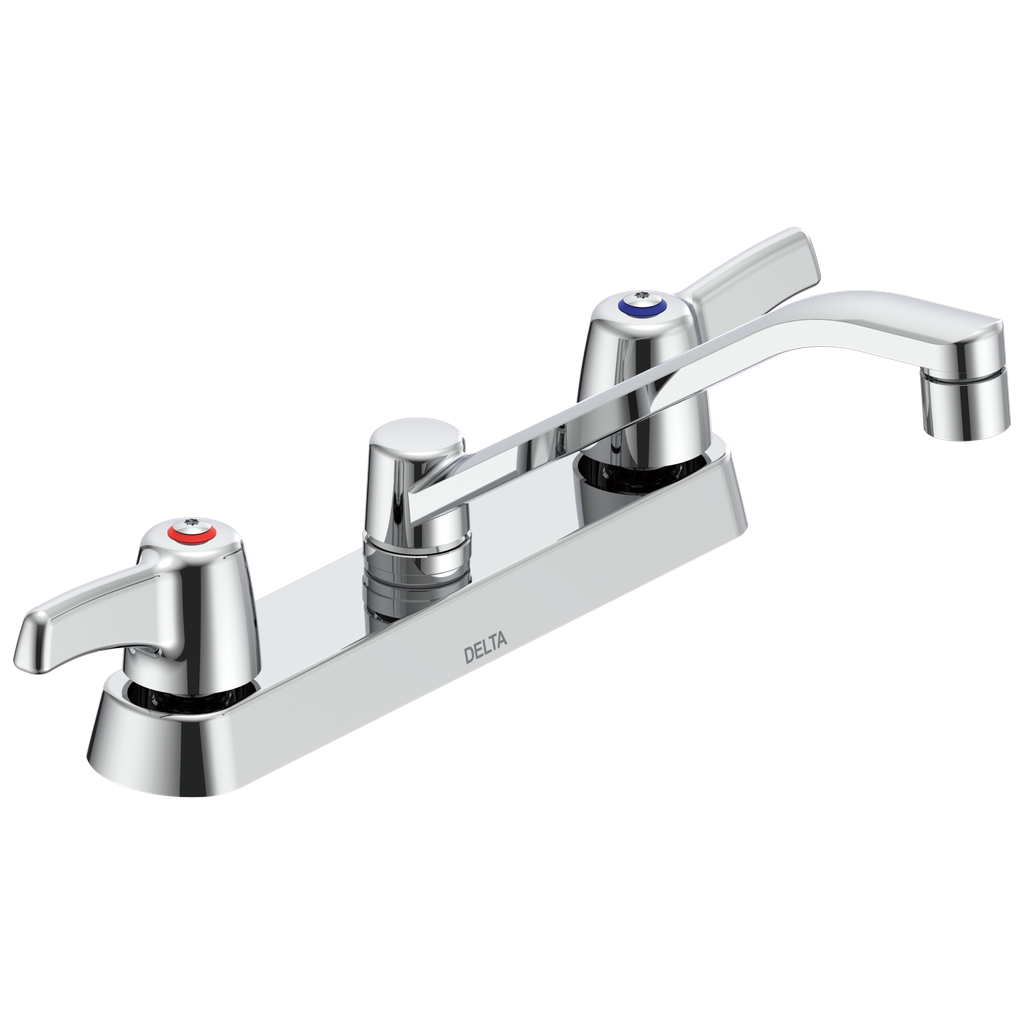 Delta 26C3133 8 C/S Deckmount Sink Faucet