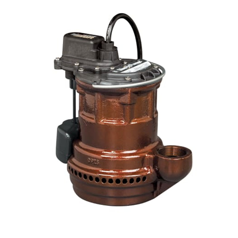 Liberty 247-2 Submersible Sump Pump - 1/4 HP, 115V, 25 ft Cord, VMF