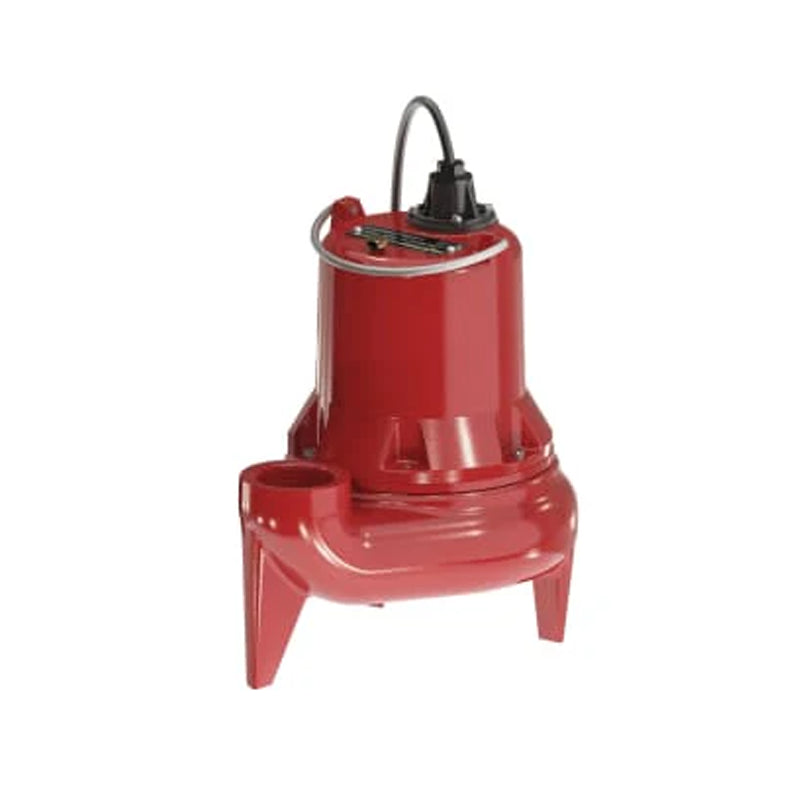 Liberty LE52M-2 Submersible Sewage Pump - 1/2 HP, 25 ft Cord, 208-230V