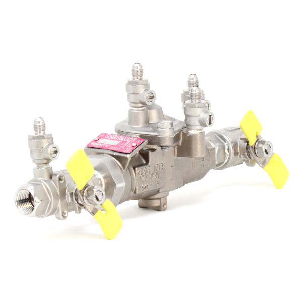Watts SS009M3-QT 1/2" Stainless Steel Reduced Pressure Principle Assembly Backflow Preventer 0062967