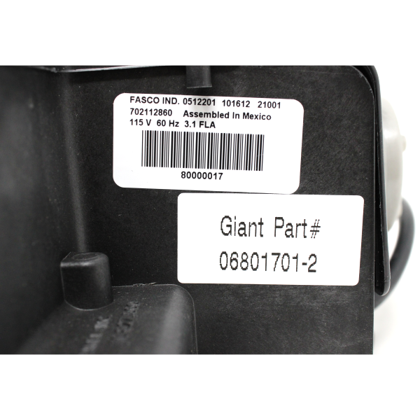 Giant 06801701-2A - Blower Assembly for UG50-38TFPDV-N2U