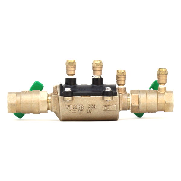 Zurn Wilkins 1-350XL 1" DCVA Double Check Valve Assembly Backflow Preventer Lead-Free