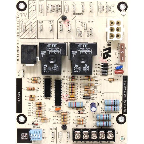 KeepRite 1170063 Circuit Board / Fan Timer Control 85/135VAC
