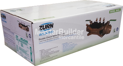 Zurn Wilkins 2-350XL 2" DCVA Double Check Valve Assembly Backflow Preventer Lead-Free