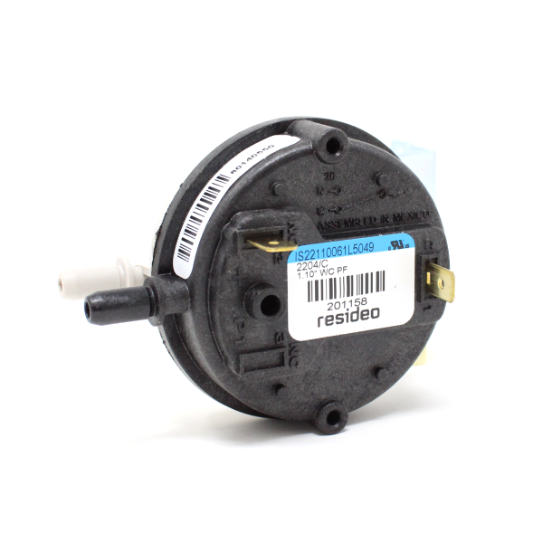 REZNOR 201158 Pressure Switch - 1.10 WC H/W IS220