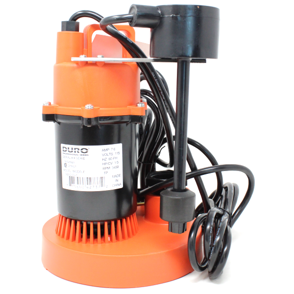 DURO 8094 DSB250V TITAN Basement Submersible Sump Pump 1/3 HP