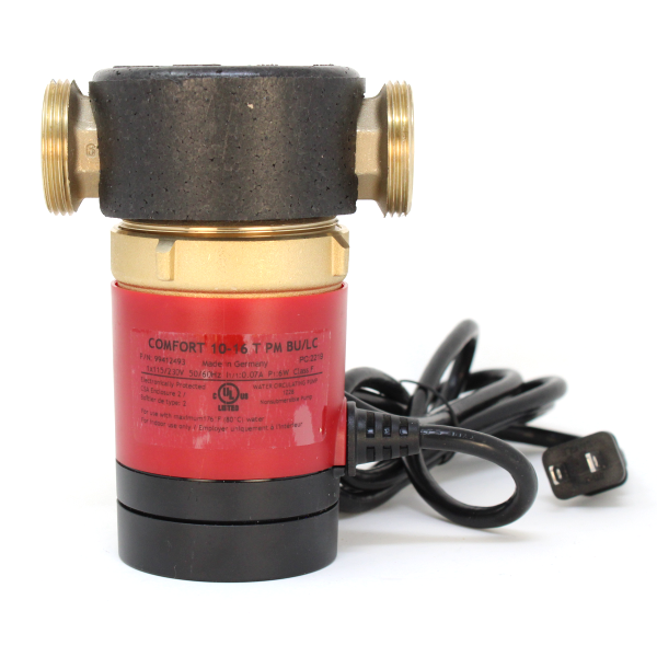 Grundfos 99412493 COMFORT 10-16 T PM BU/LC Recirculating Domestic Hot Water Pump