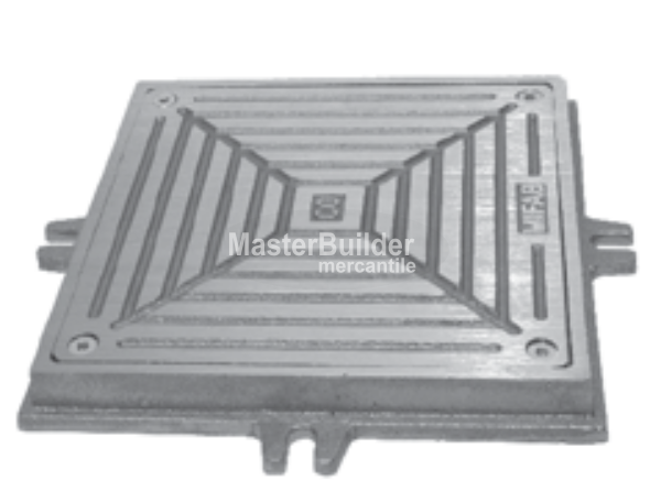 MIFAB C1300-S-1 Scoriated Nickle Bronze Access Cover and Frame for Floor and Wall Applications