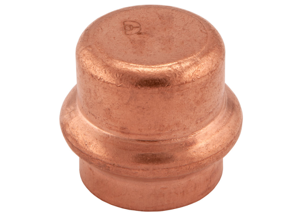 BMI 1-1/4" Wrot Copper Press-Fit Cap Fitting Item 47507 