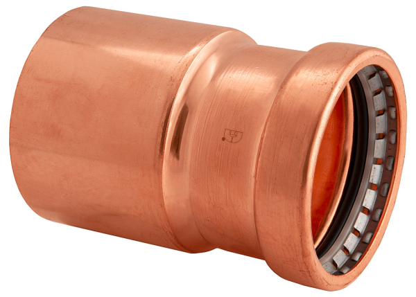 BMI 2-1/2" x 2" Wrot Copper Press-Fit FTG x P Bushing Fitting Item 47146 