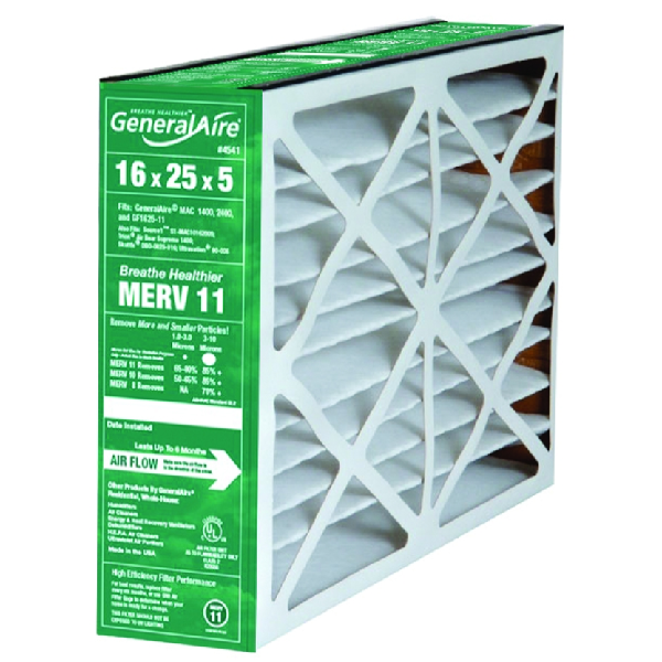 General Aire 4541 6FM1625 MERV 11 Replacement Filter