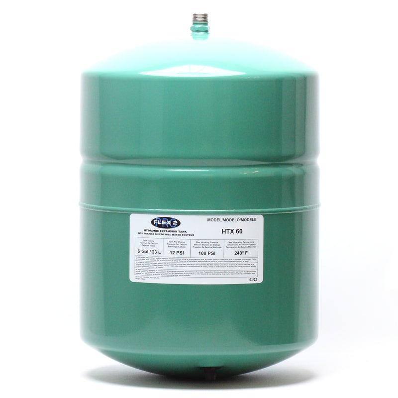 Sixcon Tank Module Flexcon HTX-60 Hydronic Expansion Tank 6 Gallons - 1/2