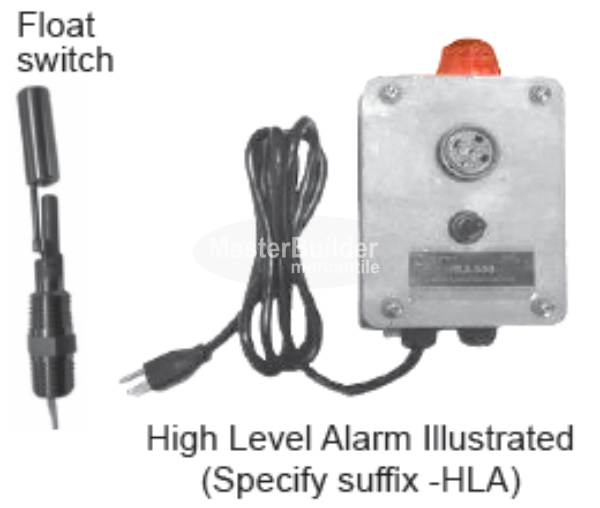 Opciones de Mifab XL-MI-G-PL-750 (por debajo del nivel)